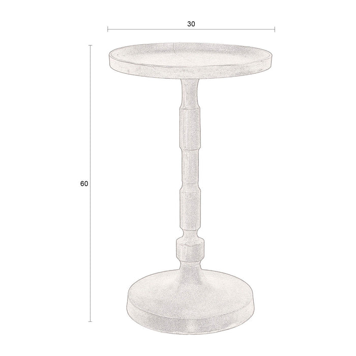 Dutchbone Vinod Bijzettafel Ø 30 cm