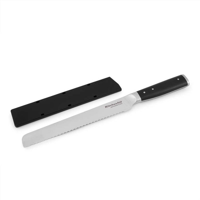Broodmes 20cm, Hoogwaardig Japans Koolstofstaal - Incl Hoes - Kitchena