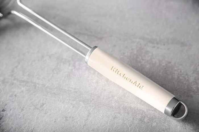 KitchenAid - Schuimspaan, Frituurschep - Almond Cream - Hittebestendig