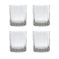 Brût Homeware, Set van 4, Whiskey Tumbler 25 CL, helder