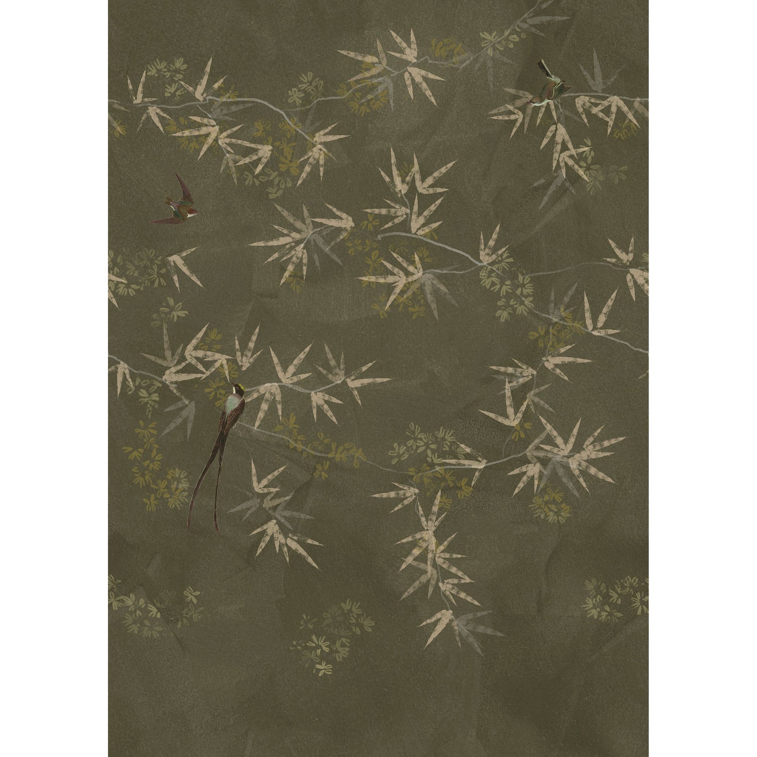 Art for the Home Birds of Paradise Fotobehang 280x200 cm