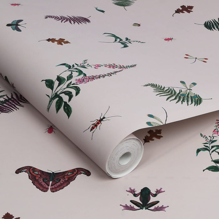 Joules vliesbehang Midnight Beasts Blush