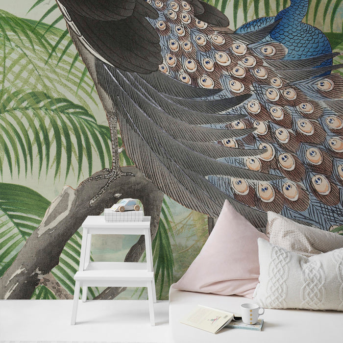 Art for the Home Peacock Fotobehang 280x200 cm