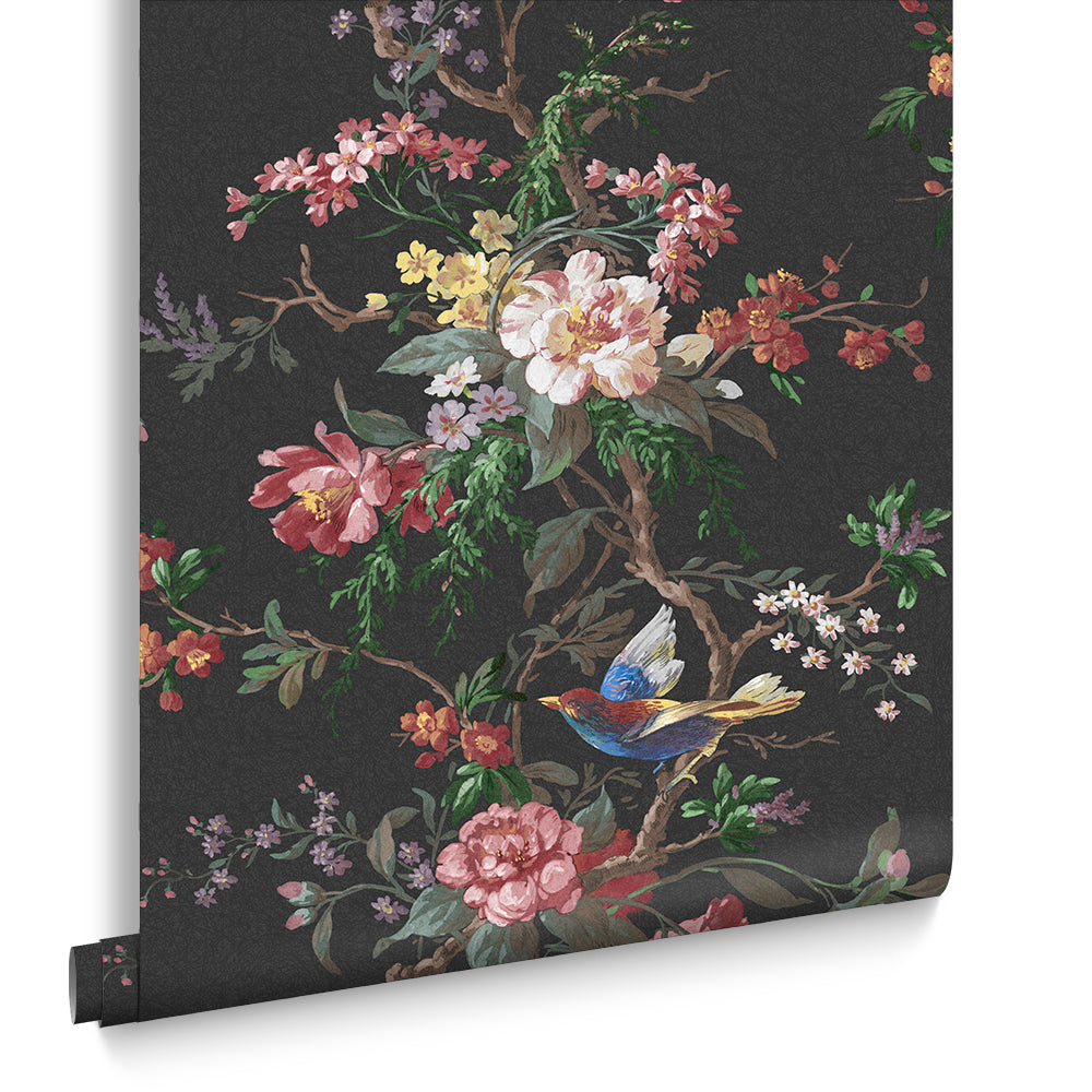 Graham & Brown vliesbehang Venetian Noir zwart