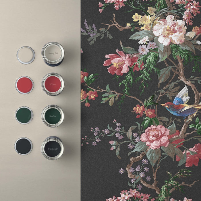 Graham & Brown vliesbehang Venetian Noir zwart