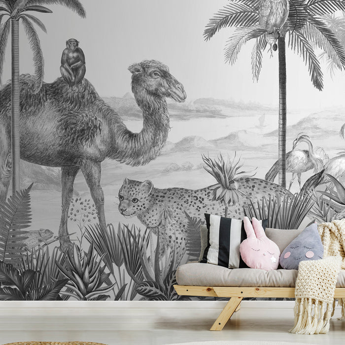 Art for the Home Safari Fotobehang 280x300 cm