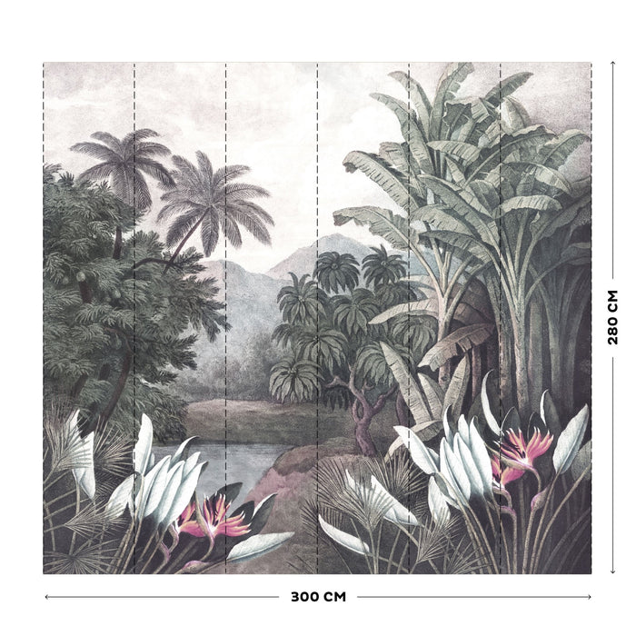 Art for the Home Rainforest Fotobehang 280x300 cm