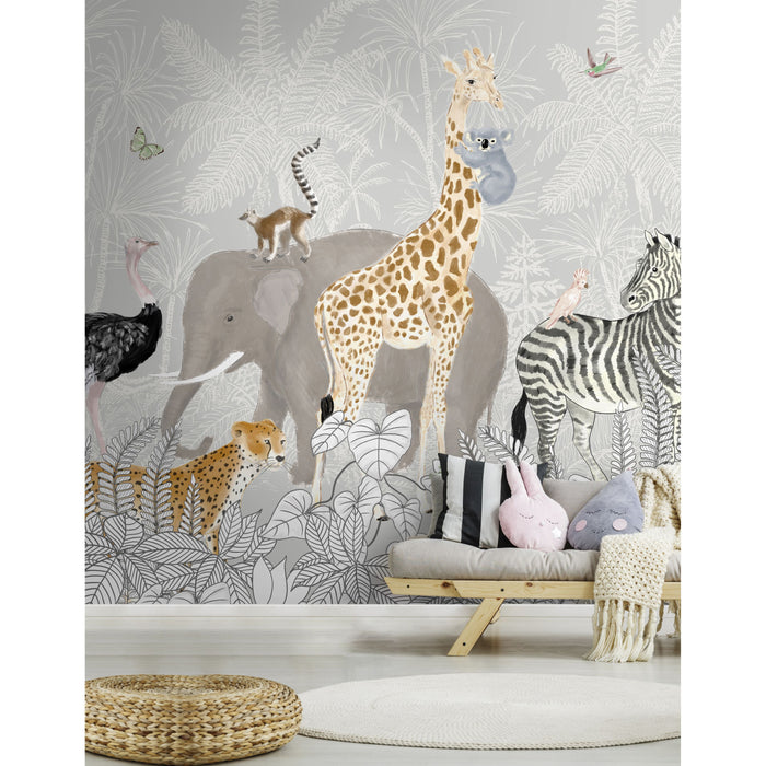 Art for the Home Kids Jungle Fotobehang 280x300 cm
