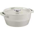 Pyrex Braadpan Slowcook Pebble 20 cm 2.2 l Wit Gietijzer