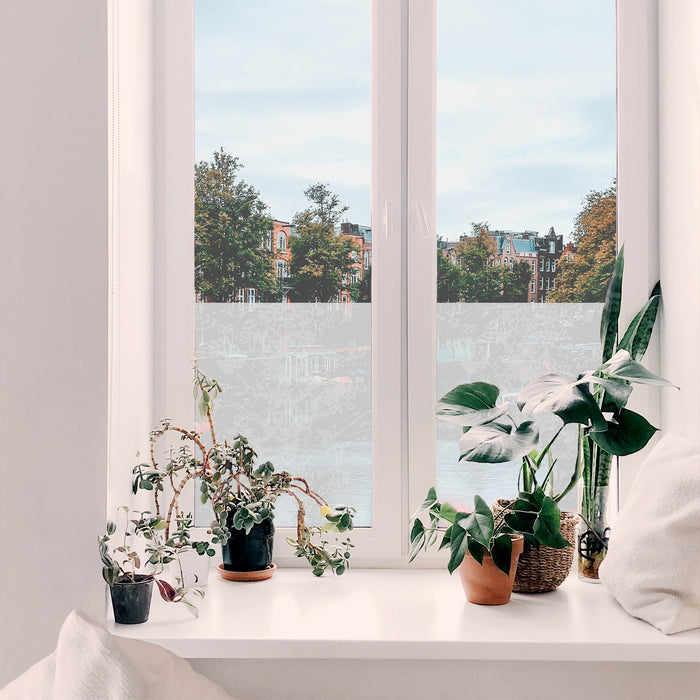 d-c-fix Arcos Raamfolie - 45x150cm - Melkglas - Patroon - Statisch