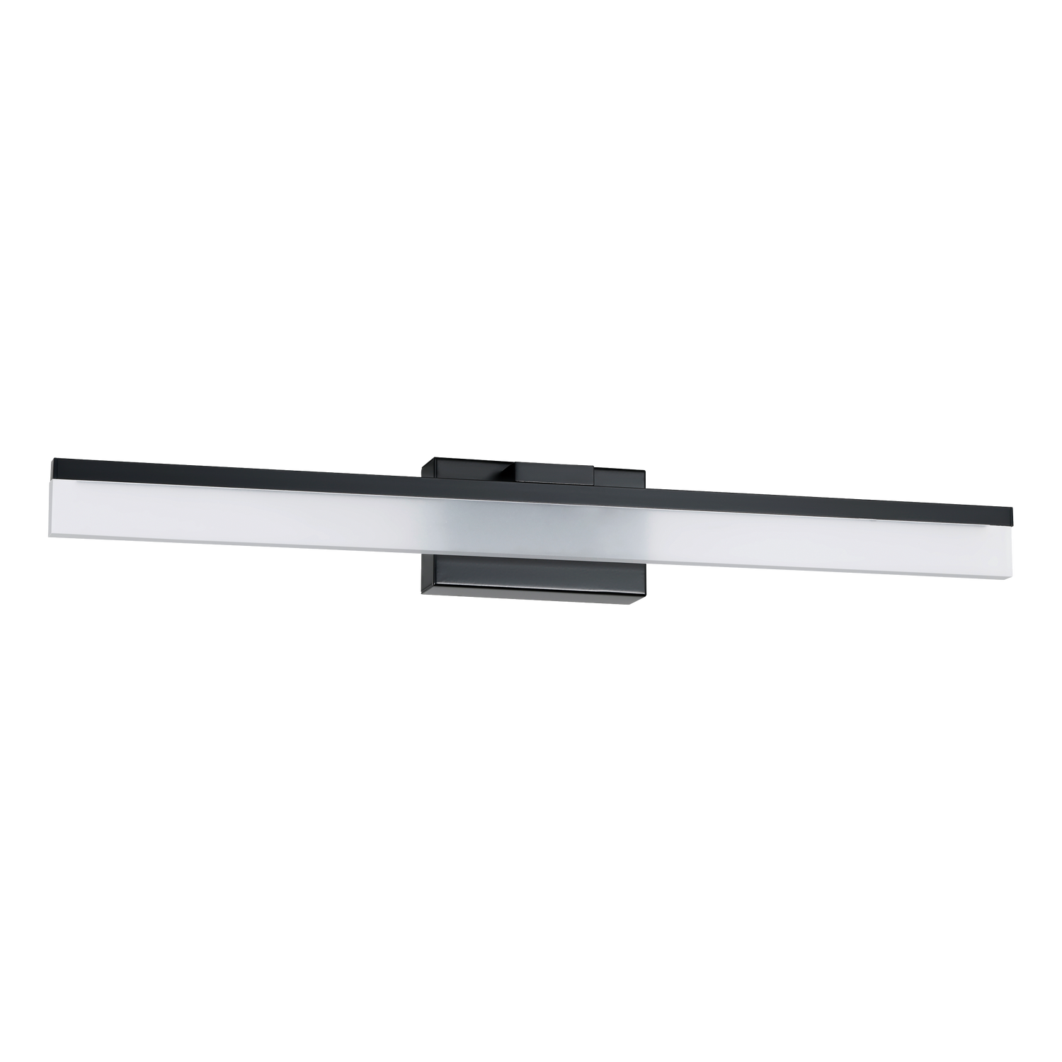 EGLO Palmital Wandlamp - LED - 59,5cm - Zwart - Badkamer - Spiegellamp