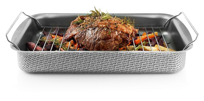 Eva Trio - Braadslede - 35 x 25 cm - Grijs - Eva Trio