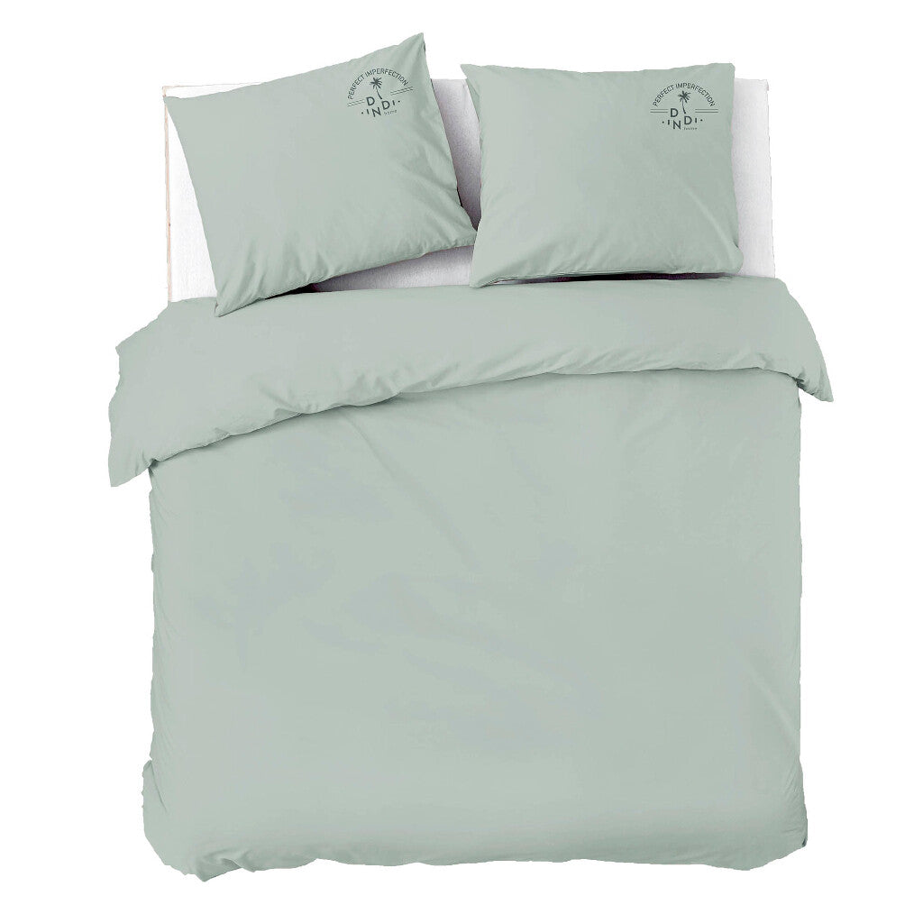 Dindi Home - Dekbedovertrek Plain Beauty - 200x220 - Groen