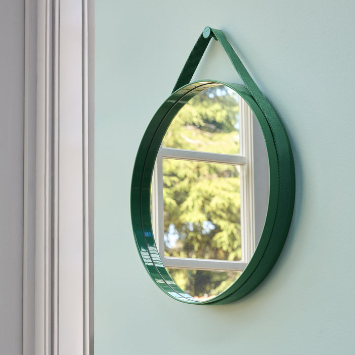 HAY Strap Spiegel Ø 50 cm - Green