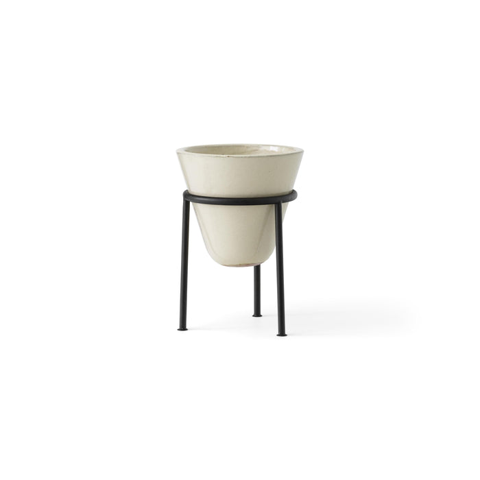 Audo Copenhagen Daiza plantenbak H35 Ø25 ivoor