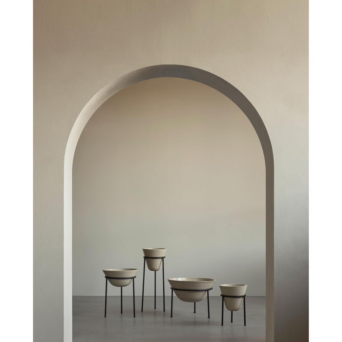 Audo Copenhagen Daiza plantenbak H45 Ø35 ivoor
