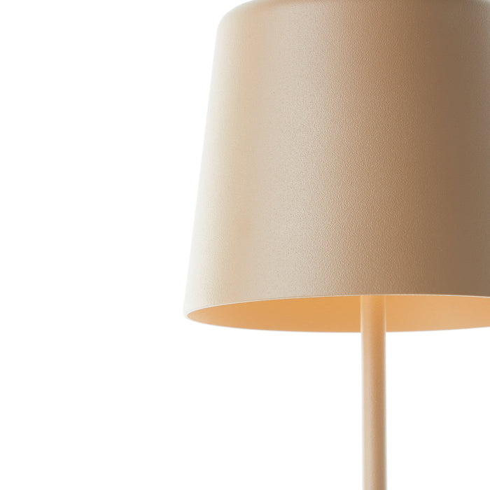 Brilliant Kaami Tafellamp - Ø 10 cm - Goud