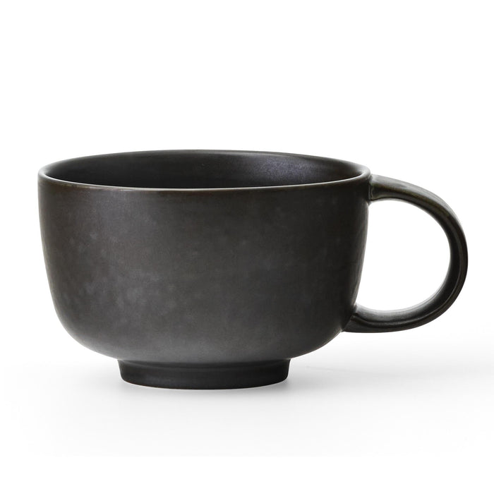 Audo Copenhagen New Norm Dinnerware mok met oor set van 2 donker