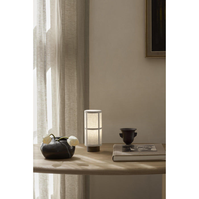 Audo Copenhagen Hashira tafellamp LED oplaadbaar Raw