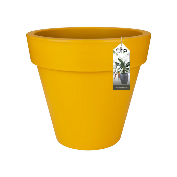 Elho Pure Round Bloempot Ø 40 cm - Geel