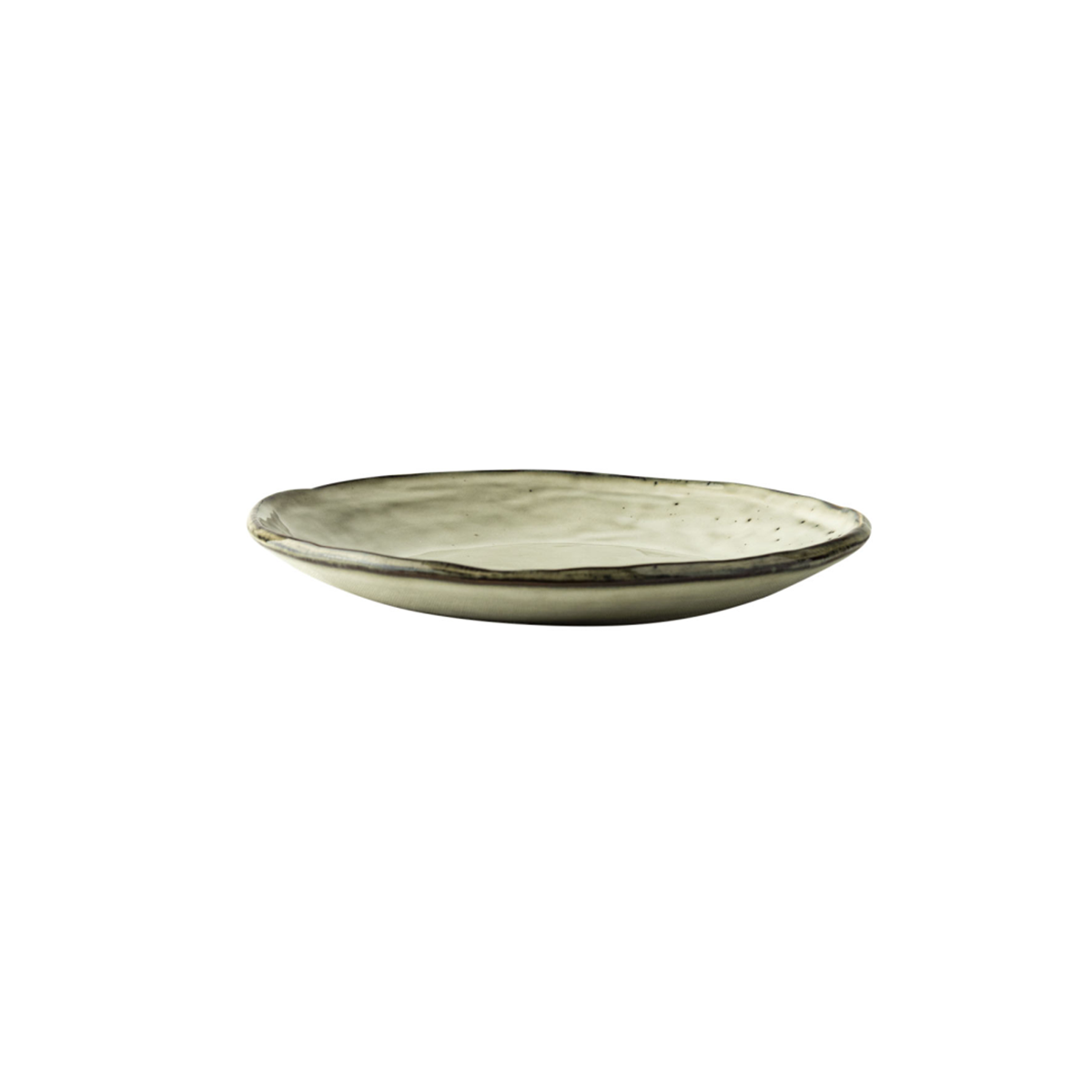 Dutch Rose Bord Plat 17 cm Creme