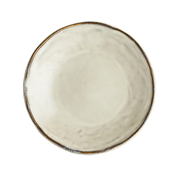 Dutch Rose Bord Plat 17 cm Creme