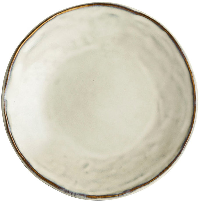 Dutch Rose Bord Plat 17 cm Creme