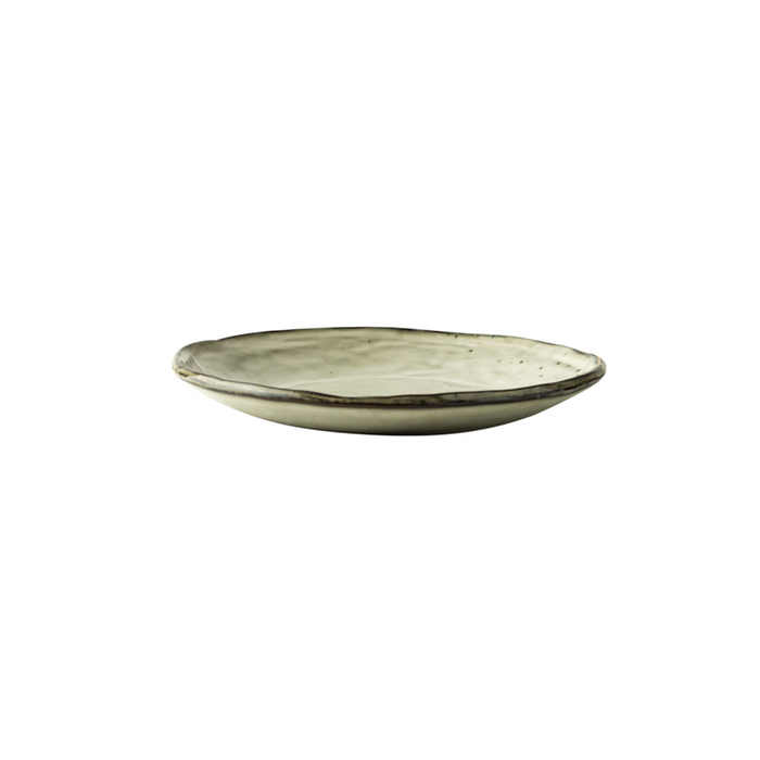 Dutch Rose Bord Plat 17 cm Creme
