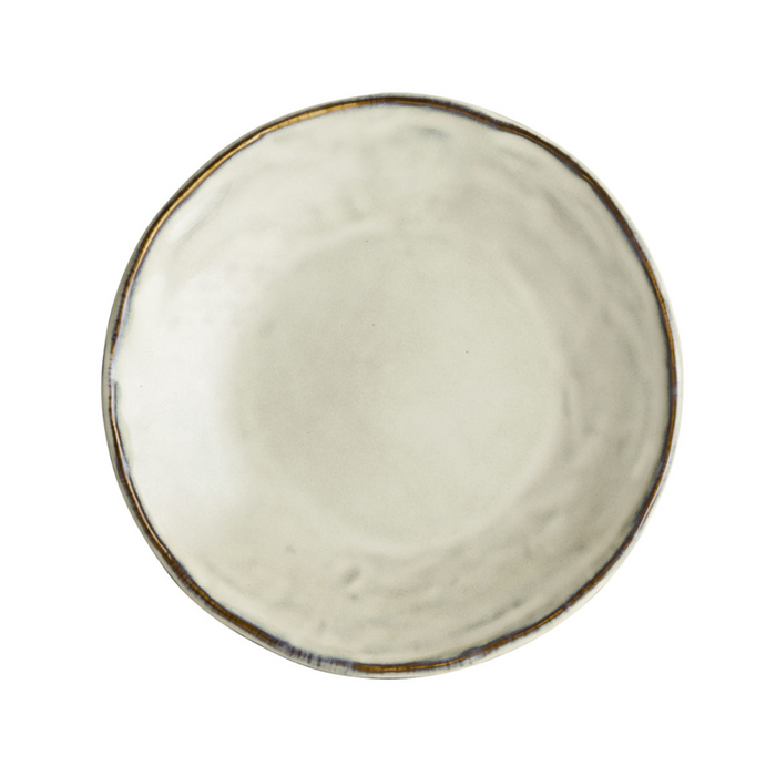 Dutch Rose Bord Plat 17 cm Creme