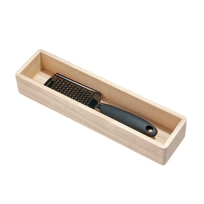 Lade Organizer, 7.6 x 7.6 x 5 cm, Paulownia Hout, Beige - iDesign | Th