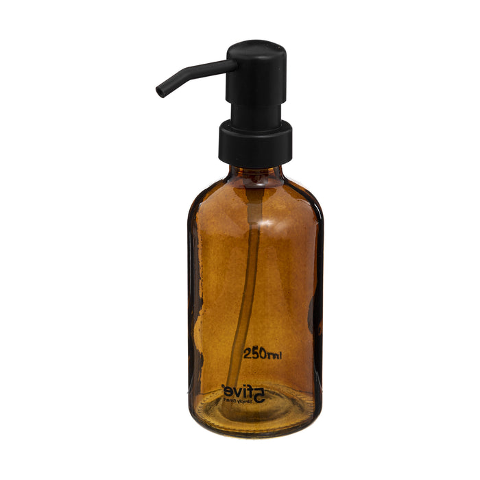 5Five Zeeppompje - van glas - bruin - 250 ml