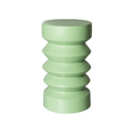 HKliving Stoneware Bijzettafel Ø 23 cm - Groen