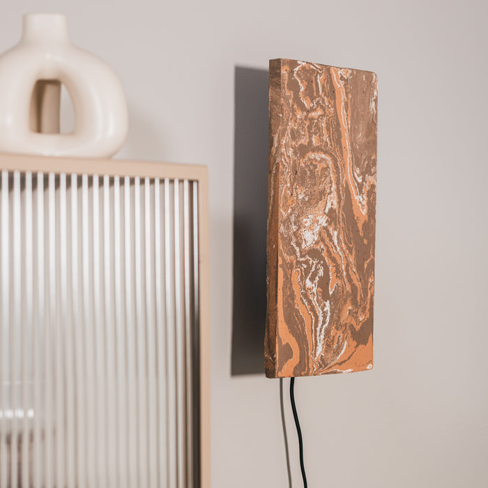 ferm LIVING Argilla Wandamp - Marble Mocha