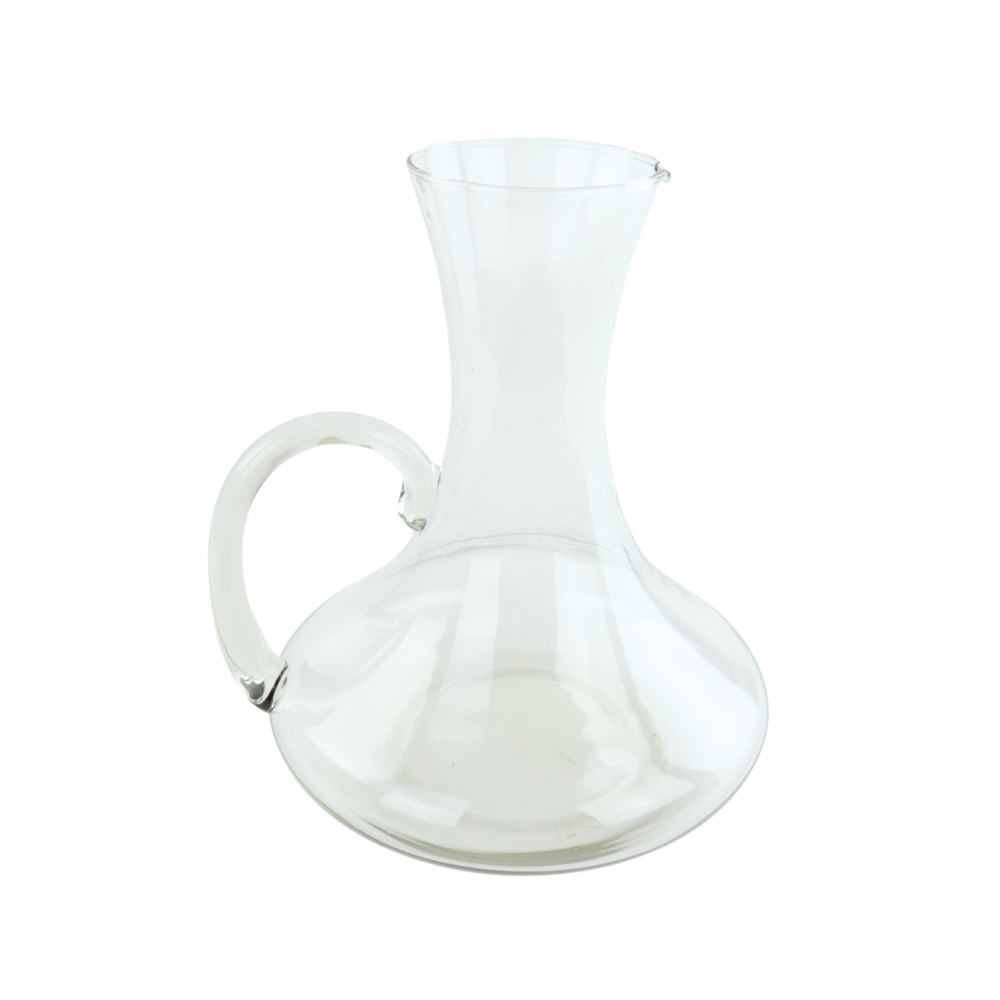 OTIX Decanteer Karaf met Oor 1.5L Wijn Beluchter Decanteerkan Glas