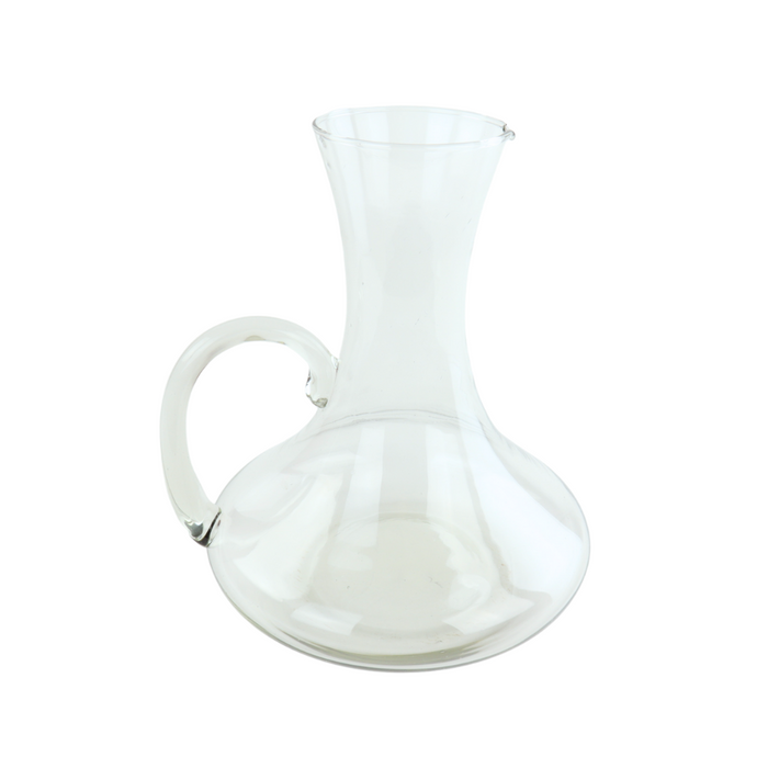 OTIX Decanteer Karaf met Oor 1.5L Wijn Beluchter Decanteerkan Glas