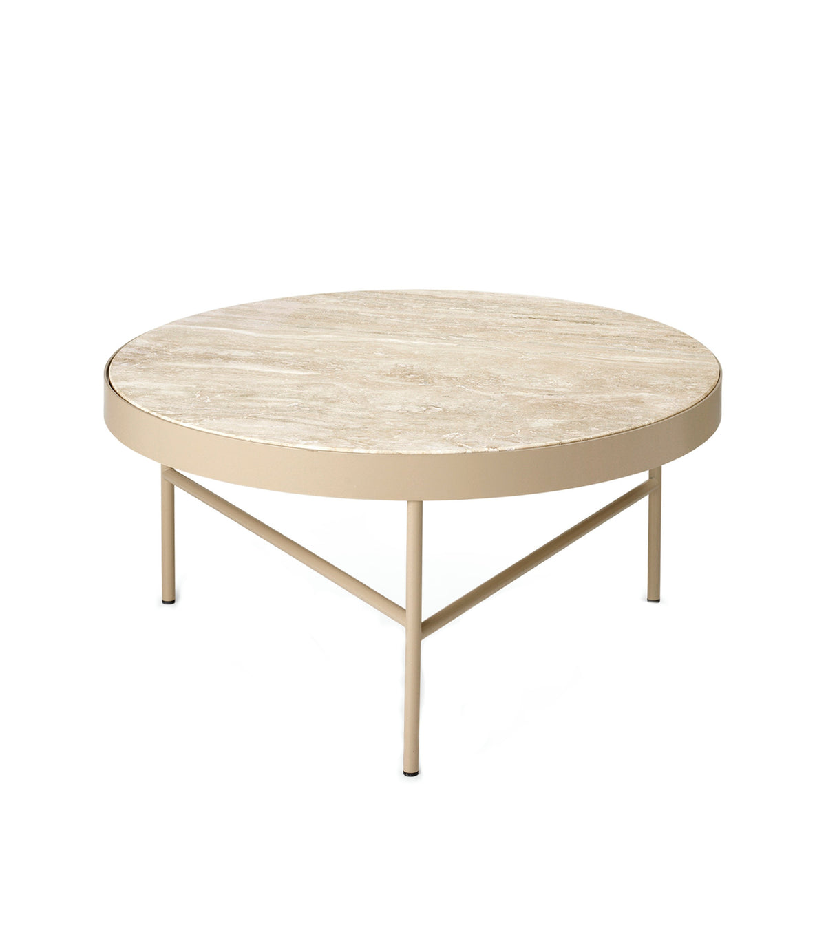 ferm LIVING Travertine Salontafel - L