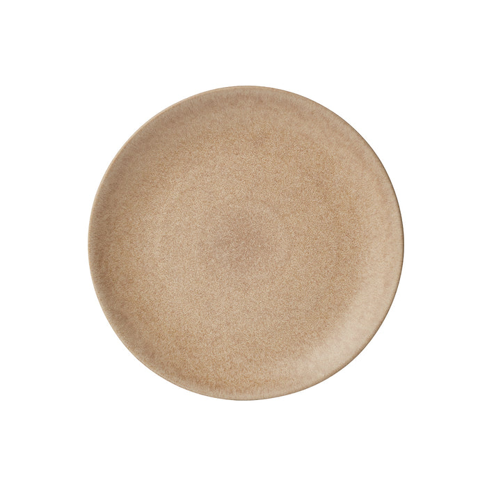 by fonQ Mixed Ceramics Ontbijtborden 4st. - Ø 22 cm - Zand