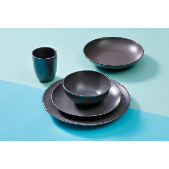 Mammoet Serviesset Spirit Stoneware 6-persoons 30-delig Grijs