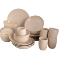 Mammoet Serviesset Spirit Stoneware 6-persoons 30-delig Wit
