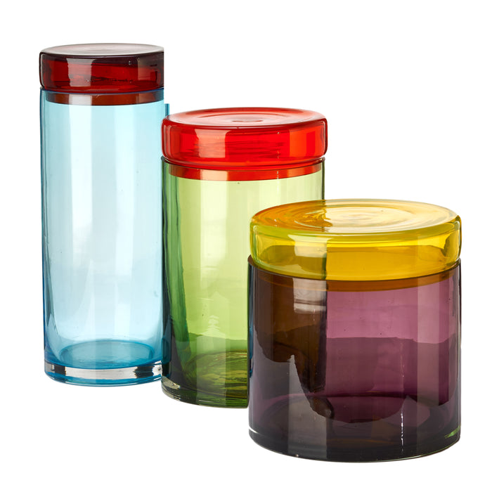 POLSPOTTEN Caps & Jars Voorraadpotten - Rainbow
