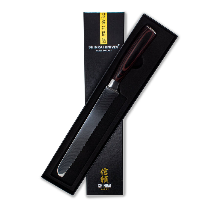 Shinrai Japan - Japanse Damascus Print - Broodmes 20 cm