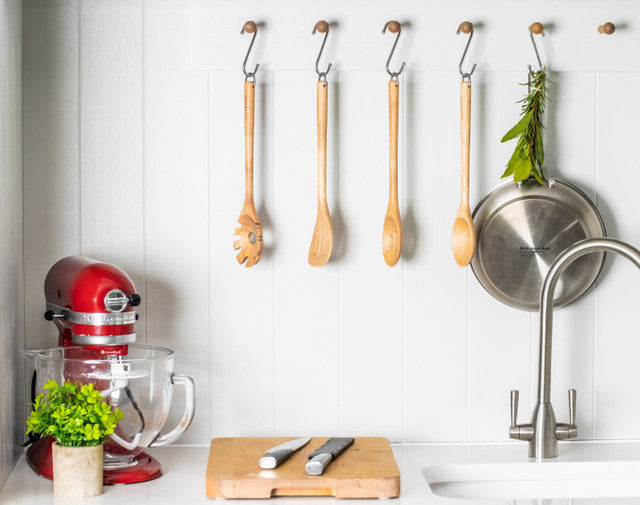 KitchenAid Spaghettilepel Core Berkenhout 34 cm