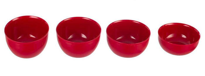KitchenAid Beslagkom | Mengkom Core Keizerrood - met deksels - 4 Stuks