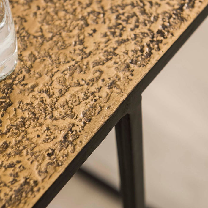 Fraaai Inez laptoptafel brons antiek