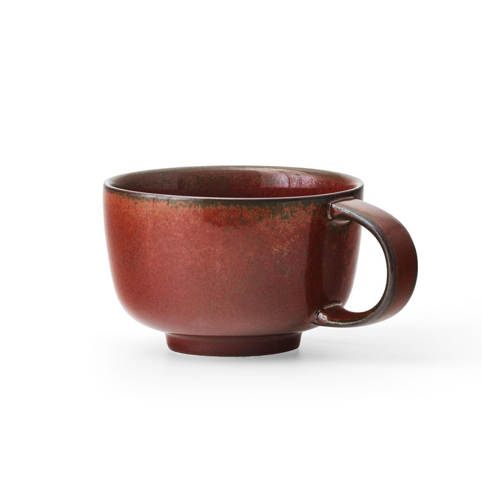 Audo Copenhagen New Norm Dinnerware mok met oor set van 2 donker