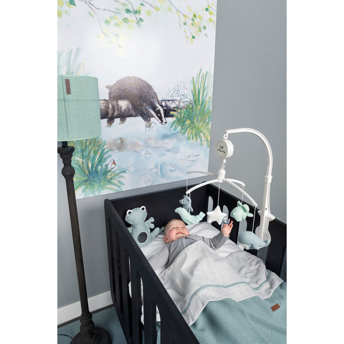 Baby's Only Muziekmobiel - Stonegreen|Mint|Wit