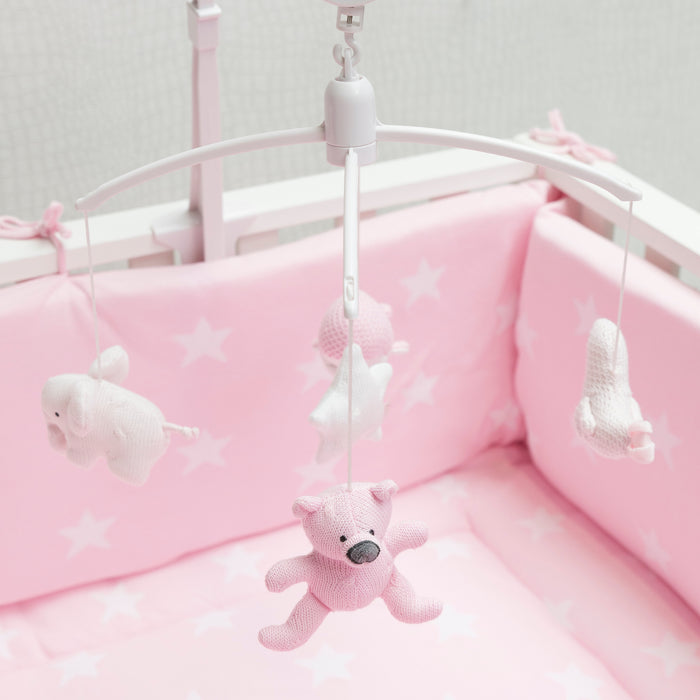 Baby's Only Muziekmobiel - Classic Roze|Baby Roze|Wit