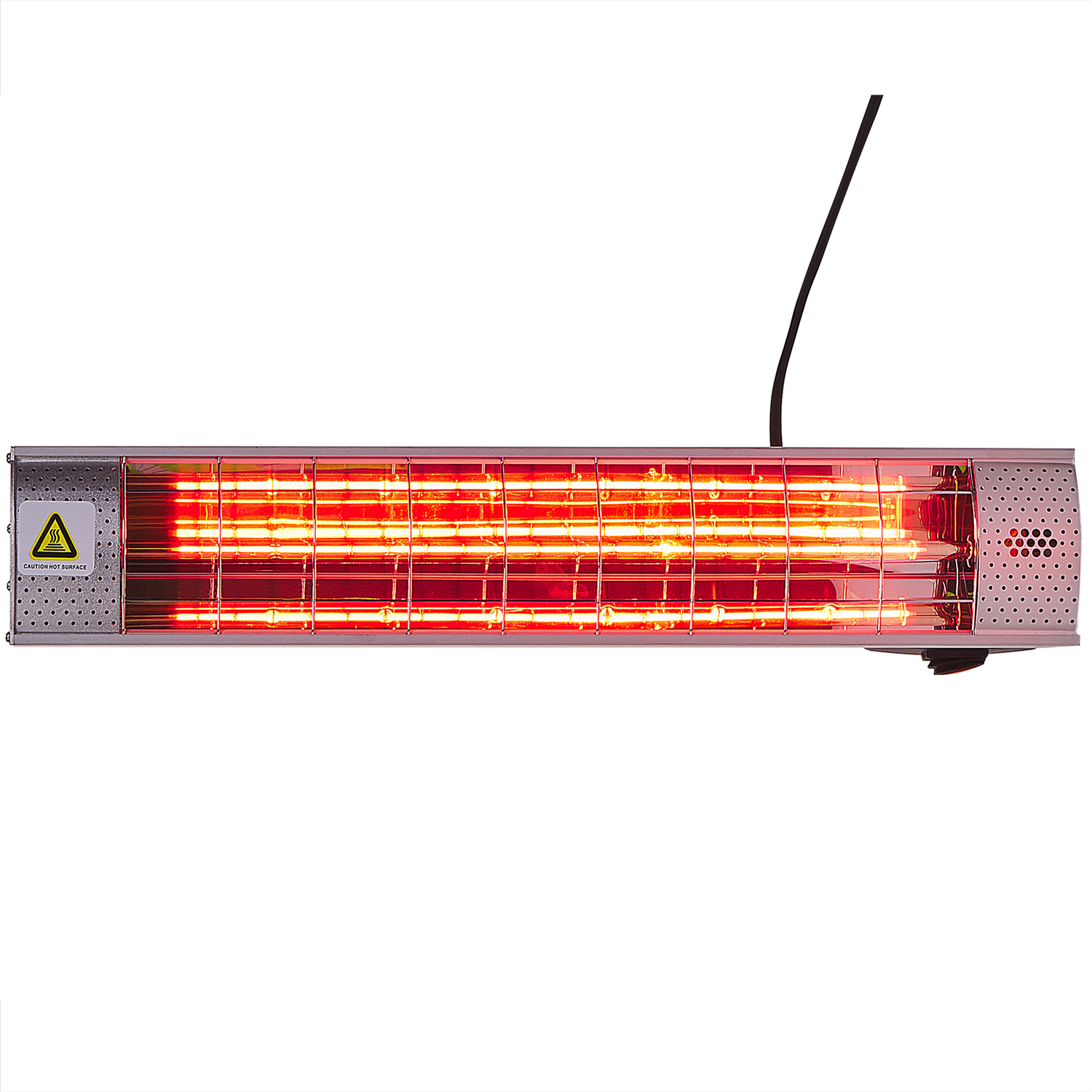 Beliani - BROMO - Terrasverwarmer - Zilver - Aluminium