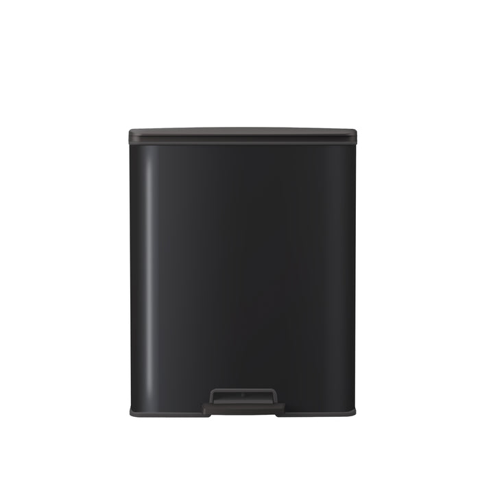 Curver Decobin Prullenbak - 65L - Rechthoekig - Zwart