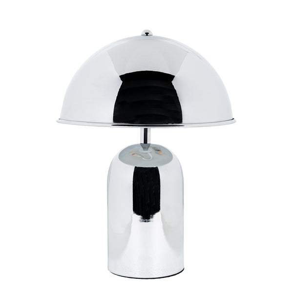by fonQ Bulb Mushroom Tafellamp Ø 25 cm - Chroom